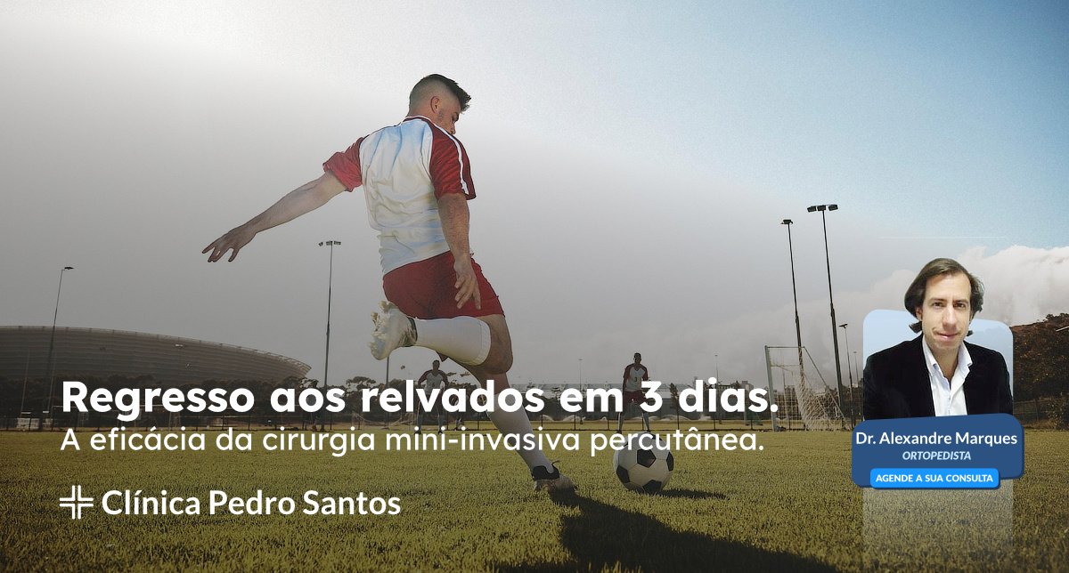 Regresso aos relvados em 3 dias. A eficácia da cirurgia mini invasiva da mão. Regresso aos relvados em 3 dias. A eficácia da cirurgia mini invasiva da mão.